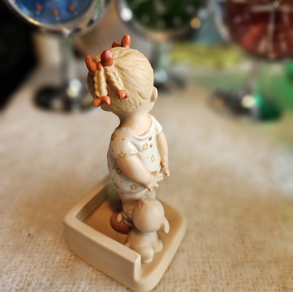 Vintage Lucy Attwell 1987 Enesco Little Girl - Picture 4 of 4